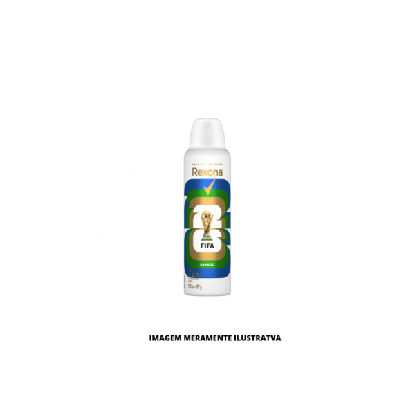 DESODORANTE - REXONA - 150ml FIFA BAMBOO